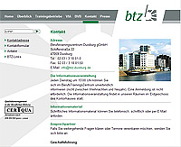 Webdesign-Agentur designbetrieb aus Essen entwickelt Barrierefreier Internetauftritt für das BerufsTrainingsZentrum Duisburg www.btz-duisburg.de Webdesign-Agentur designbetrieb aus Essen entwickelt Barrierefreier Internetauftritt für das BerufsTrainingsZentrum Duisburg www.btz-duisburg.de