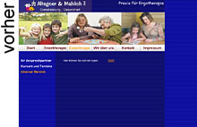 alte Webseite von Crashendo