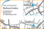 Anfahrtsskizze Bochum-Linden