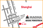 Anfahrtsskizze Shanghai / China