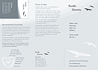 Gestaltung eines Flyers f&uuml;r Ruth Zerres