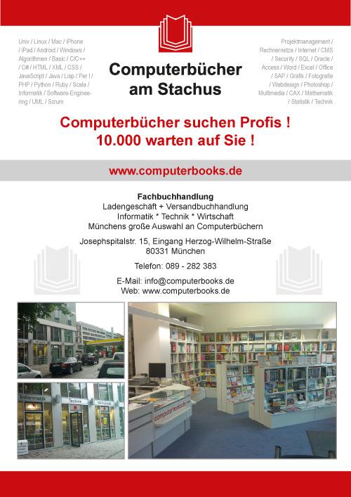 Flyer gestalten erstellen Beispiel 100 computerbuecher-am-stachus