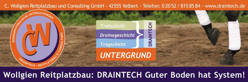 Schilder-Beschilderungen (220) für Draintech