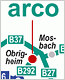 Anfahrtsskizze Obrigheim/Baden �bersichtskarte + Detailkarte arco Armaturenfabrik Obrigheim GmbH & Co. KG
