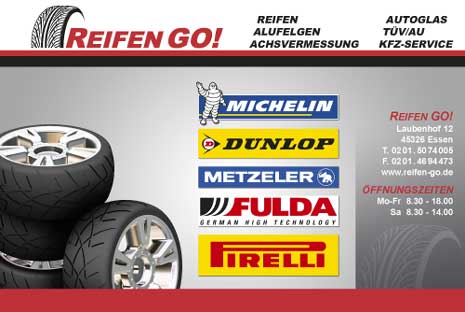 Leuchtschild   f&uuml;r Reifen GO!