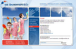 Webdesign-Agentur designbetrieb aus Essen entwickelt und launcht www.sauberfeen.de Webdesign-Agentur designbetrieb aus Essen entwickelt und launcht www.sauberfeen.de
