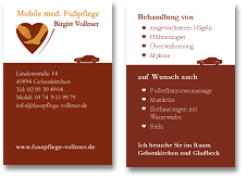 Gestaltung von Visitenkarten von designbetrieb aus Essen Gestaltung von Visitenkarten von designbetrieb aus Essen