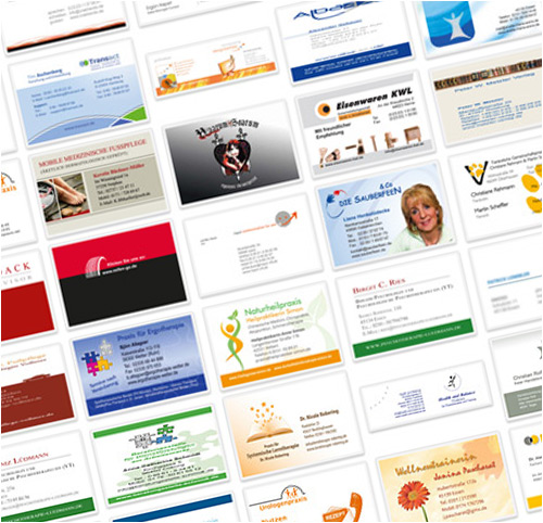 Visitenkarten gestalten