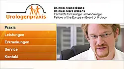 Webagentur Essen launcht www.urologenpraxis.net