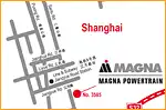 Anfahrtsskizze (220) Shanghai / China (Übersichtskarte und Detailkarte)