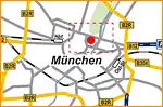 Anfahrtsskizze (247) München (Übersichtskarte)