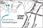 Anfahrtsskizze (299) Lingen
