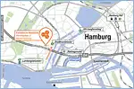 Anfahrtsskizze (468) Hamburg