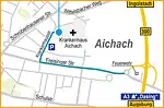 Anfahrtsskizze (542) Aichbach