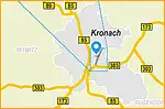 Anfahrtsskizze (591) Kronach