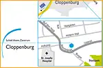 Anfahrtsskizze (628) Cloppenburg