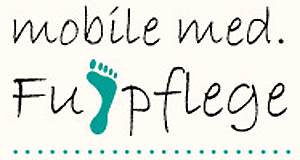 Logo Design Essen - Mobile medizinische Fußpflege / Logo-Design Essen