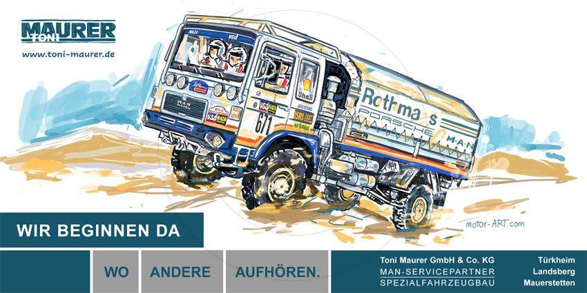 Werbeartikel und diverse Printmedien gestalten Beispiel Toni Maurer GmbH & Co. KG