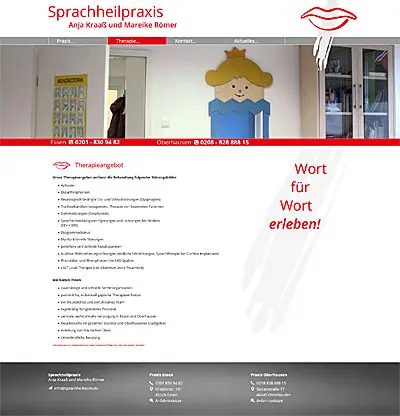 Webagentur Essen launcht www.sprachheilteam.de